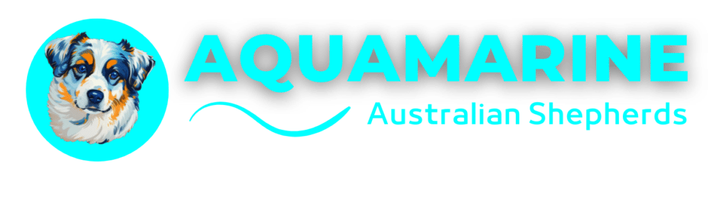 Aquamarine Aussies Logo